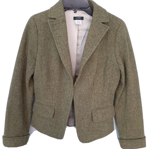 J. Crew Jackets & Blazers - J. Crew Vintage Women's Olive Blazer
